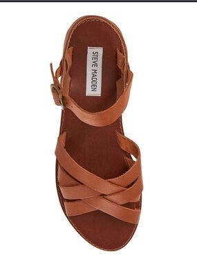 Steve Madden Sweeti Criss Cross Sling Back Sandal, Size 7.5 M